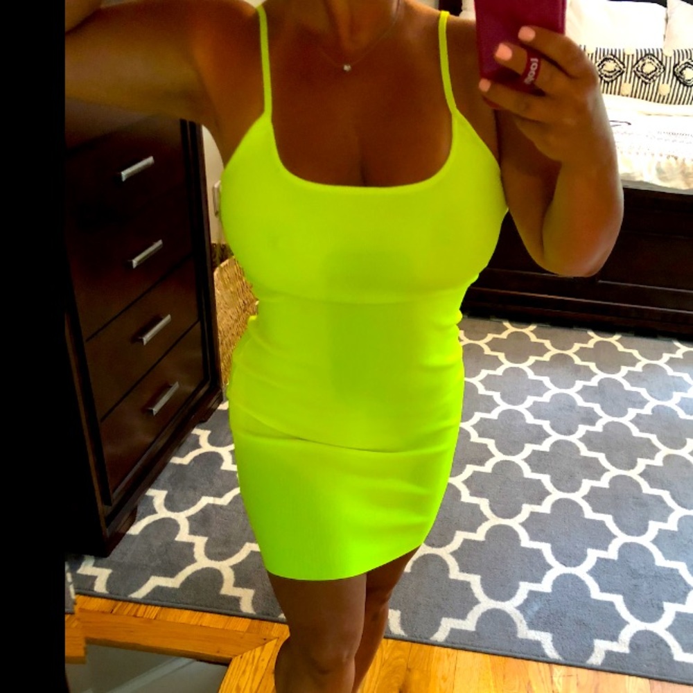 Neon Mini Dress